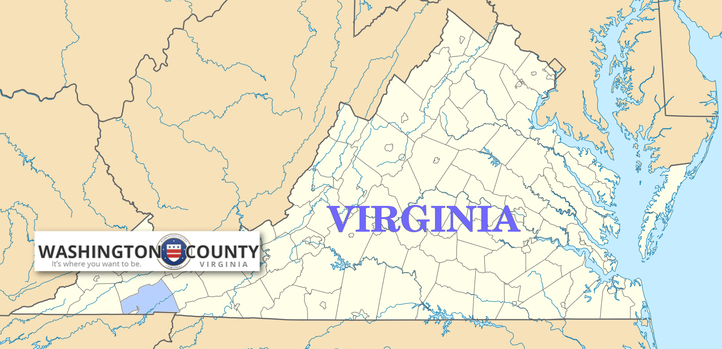 Washington County Virginia Map