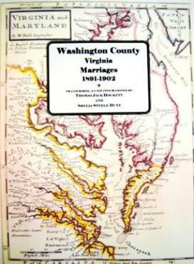 MARRIAGES, WASHINGTON COUNTY, VIRGINIA 1891-1902