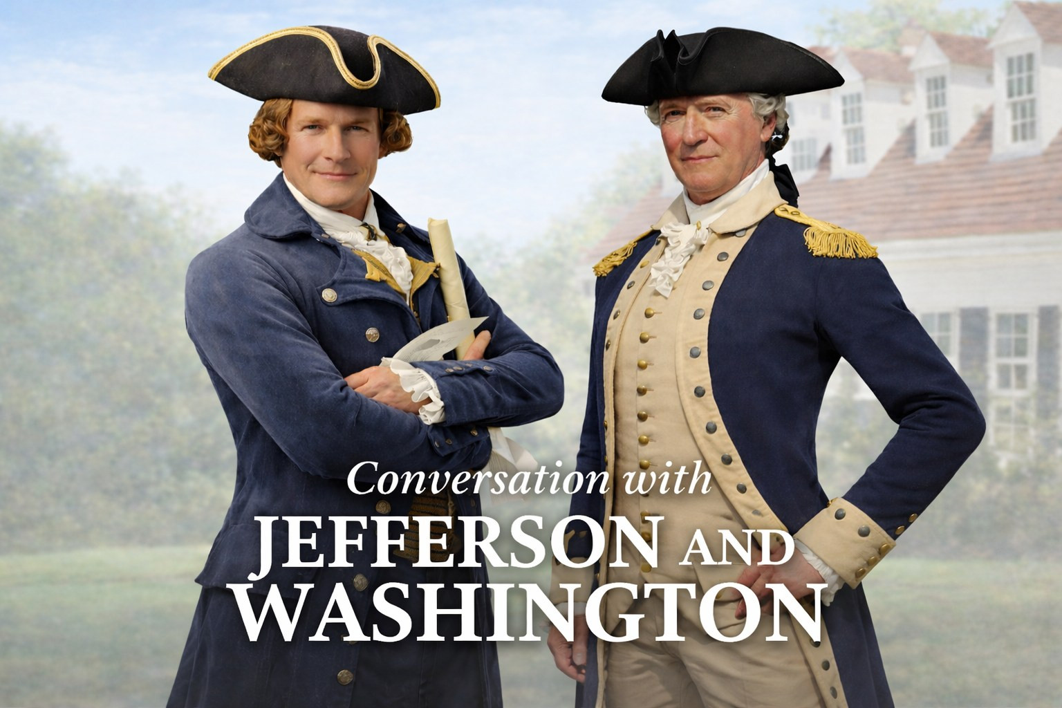 Thomas Jefferson and George Washington — 2026 Conversation at The Martha Washington Inn